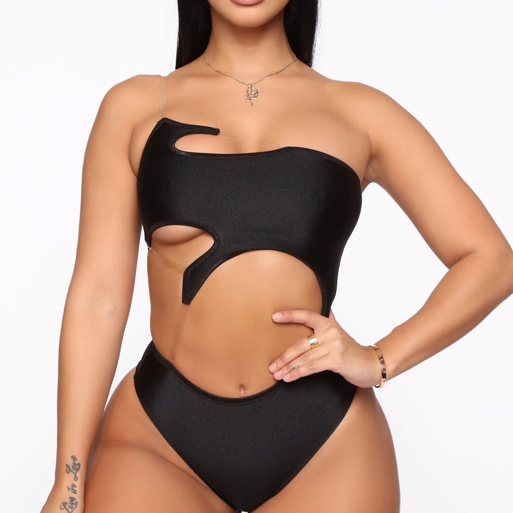 Fashion Nova Cut You Off Bodysuit NWOT
